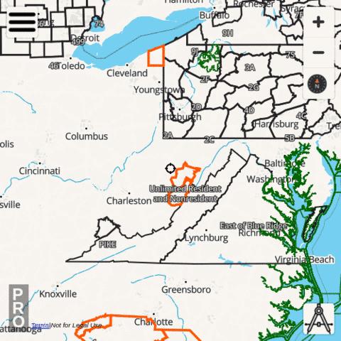 West Virginia Hunting App